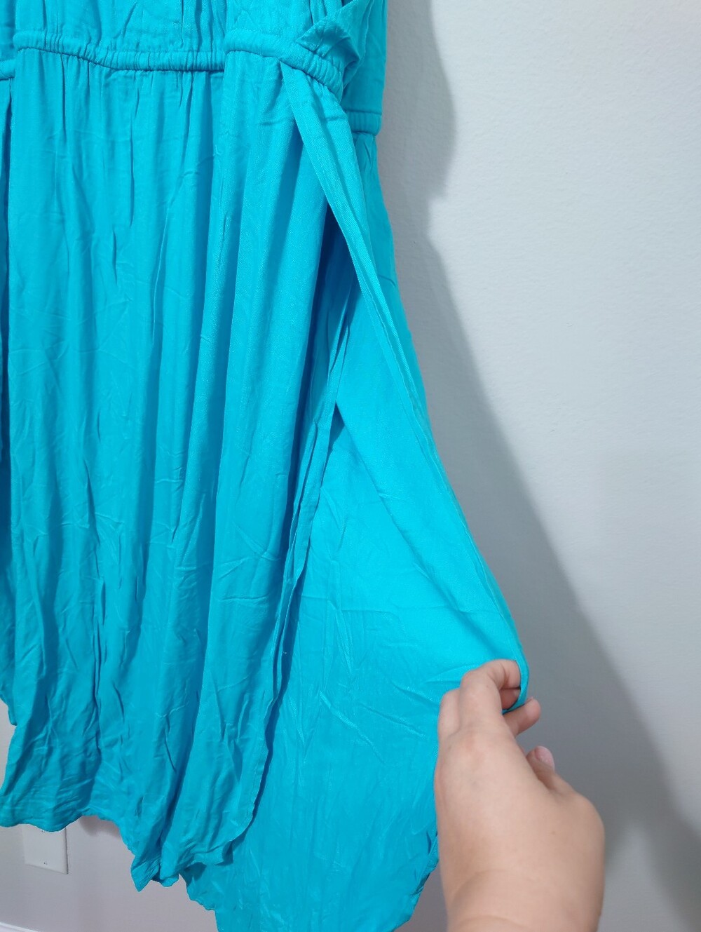 Swimsuits For All Turquoise Cover Up Dress NWT 22/24 - Picture 4 of 5